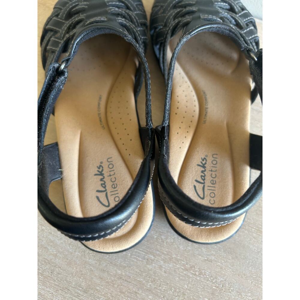 Clarks Elizabelle sea Women’s Size 9 – Fisherman-Mary Jane Hybrid Sandals​​ - Picture 6 of 7